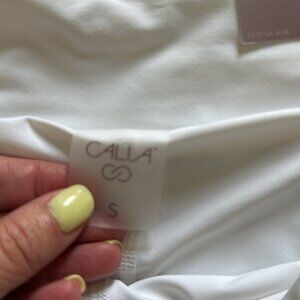 NWT Calia Double Layer Mesh Skort 15 inch in length Size Small